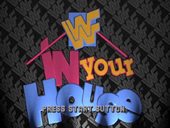 WWF In Your House Title Screen